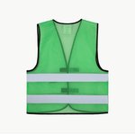 Korntex Hi-Vis Mesh Safety Vest Thessaloniki Signal Yellow S (KX502), KX502 – Bild 4
