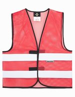 Korntex Hi-Vis Mesh Safety Vest Thessaloniki Blue XXL (KX502) – Red