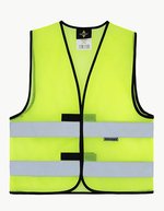 Korntex Hi-Vis Mesh Safety Vest Thessaloniki Blue XXL (KX502) – Signal Yellow