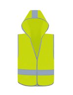 Korntex Sicherheitsweste mit Kapuze für Kinder – Signal Yellow