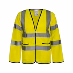 Korntex Leichte Sicherheitsjacke Andorra Signalfarben, Signal Orange S, KX508 – immagine 3