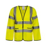 Korntex Leichte Sicherheitsjacke Andorra Signalfarben, Signal Orange S, KX508 – Bild 3
