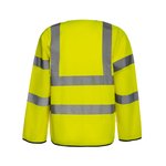 Korntex Leichte Sicherheitsjacke Andorra Signalfarben, Signal Orange S, KX508 – Bild 4