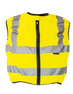 Korntex Hi-Vis Biker Sicherheitsweste mit Reflexstreifen, Signal Yellow L, KX511 – Bild 2
