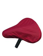 Korntex Wasserabweisender Fahrradsattelüberzug "Meilen, Black One Size, KX515 – Rouge
