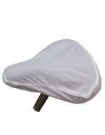 Korntex Wasserabweisender Fahrradsattelüberzug "Meilen, Black One Size, KX515 – Blanc