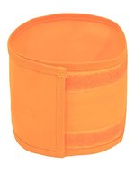 Korntex Leuchtendes Armlet Geneva mit Klettverschluss, Black 45 x 10 cm, KX516 – Signal Orange