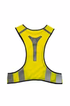 Korntex Hi-Vis Jogger-Vest Ulm mit Klettbändern, Signal Yellow One Size, KX517 – Bild 4