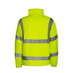 Korntex Hi-Vis Fleecejacke Bergen mit Reflektoren, Signal Orange S, KX800 – Bild 4