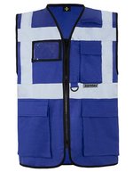 Korntex Multifunktionale Sicherheitsweste Berlin, metallfrei, Blue XL, KX802 – Royal Blue