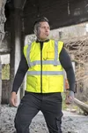 Korntex Hi-Vis Wende-Sicherheitsbodywarmer Ural 2-in-1, Signal Orange S, KX803 – Bild 2