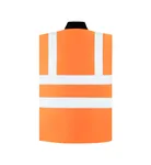 Korntex Hi-Vis Wende-Sicherheitsbodywarmer Ural 2-in-1, Signal Orange S, KX803 – Bild 4