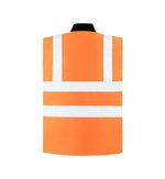 Korntex Hi-Vis Wende-Sicherheitsbodywarmer Ural 2-in-1, Signal Orange S, KX803 – Bild 4