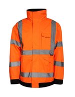 Korntex Hi-Vis Regenjacke Tampere, Signalfarbe – Signal Orange