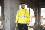 Korntex Hi-Vis Softshelljacke Turku mit Fleece, Signal Orange S, KX807 – Bild 1