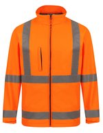 Korntex Hi-Vis Softshelljacke Turku mit Fleece – Signal Orange
