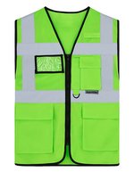 Korntex Multifunktionale Hi-Vis-Meshweste Athens – Lime Green