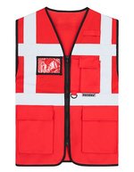 Korntex Multifunktionale Hi-Vis-Meshweste Athens – Red