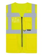 Korntex Multifunktionale Hi-Vis-Meshweste Athens, Blue S, KX808 – Signal Yellow