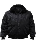 Korntex Robust 4-in-1 Workwear Pilot Jacket Oslo Blue S (KX809) – Black