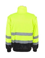 Korntex Hi-Vis 4-in-1 Pilotenjacke Oslo, Signal Yellow/Black XXL, KX809S – Bild 4