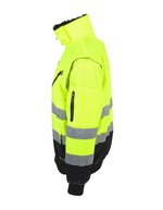 Korntex Hi-Vis 4-in-1 Pilotenjacke Oslo, Signal Yellow/Black XXL, KX809S – Bild 5