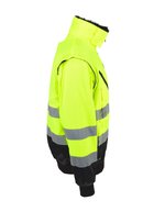 Korntex Hi-Vis 4-in-1 Pilotenjacke Oslo, Signal Yellow/Black XXL, KX809S – Bild 6