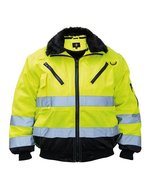 Korntex Hi-Vis 4-in-1 Pilotenjacke Oslo – Signal Yellow/Black