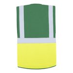 Korntex CO²-neutrale Multifunktions-Sicherheitsweste Hamburg, Paramedic Green/Yellow 4XL, KX810 – Bild 4