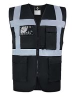 CO² Neutral Multifunctional Executive Safety Vest Hamburg – Black