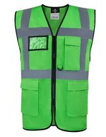 CO² Neutral Multifunctional Executive Safety Vest Hamburg – Green