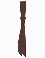 Karlowsky Serviceschleife Catering 2023, Polyester-Baumwolle – Light Brown (ca. Pantone 438C)