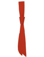 Karlowsky Serviceschleife Catering 2023, Polyester-Baumwolle, Anthracite (ca. Pantone 7540C) 94 x 5 cm, KY001 – Red (ca. Pantone 186C)