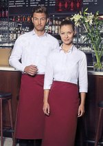 Karlowsky Bistroschürze Ibiza aus Polyester-Baumwolle, Anthracite (ca. Pantone 7540C) 110 x 90 cm, KY005 – Bild 1