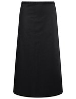 Karlowsky Bistroschürze Ibiza aus Polyester-Baumwolle – Black (ca. Pantone 419C)