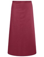 Karlowsky Bistroschürze Ibiza aus Polyester-Baumwolle – Bordeaux (ca. Pantone 209C)
