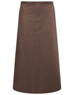 Karlowsky Bistroschürze Ibiza aus Polyester-Baumwolle – Light Brown (ca. Pantone 438C)
