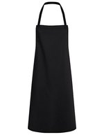Karlowsky Latzschürze Faro aus Köpergewebe – Black (ca. Pantone 419C)