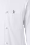 Karlowsky Chef's Jacket Basic with Chest Pocket White in, White M, KY007 – image 7