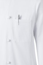Karlowsky Kochjacke Basic mit Brusttasche Weiß in, White M, KY007 – Bild 7