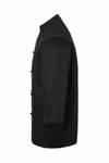 Karlowsky Chef's Jacket Basic with Chest Pocket Cotton, Black (ca. Pantone 419C) 3XL, KY009 – image 5