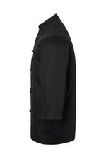 Karlowsky Kochjacke Basic mit Brusttasche Baumwolle, Black (ca. Pantone 419C) L, KY009 – Bild 5