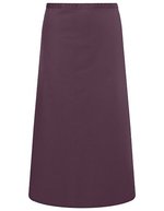 Karlowsky Bistroschürze Basic aus Köpergewebe in, x 75 – Aubergine (ca. Pantone 5185C)