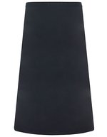 Karlowsky Bistroschürze Basic aus Köpergewebe in, x 75 – Black (ca. Pantone 419C)