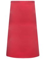 Karlowsky Bistroschürze Basic aus Köpergewebe in, x 75, KY011 – Red (ca. Pantone 186C)