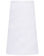 Karlowsky Bistroschürze Basic aus Köpergewebe in, x 75 – White