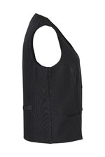 Karlowsky Damenweste Basic mit Taschen und Knöpfen, Black (ca. Pantone 419C) XS, KY012 – Bild 6