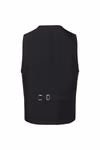 Karlowsky Herrenweste Basic aus Leinwandgewebe, Black (ca. Pantone 419C) L, KY013 – Bild 4