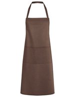 Karlowsky Latzschürze Denmark aus strapazierfähigem Köpergewebe – Light Brown (ca. Pantone 438C)