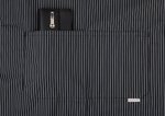 Karlowsky Latzschürze Carlo mit Nadelstreifen, Black (ca. Pantone 419C) 70 x 90 cm, KY028 – Bild 4